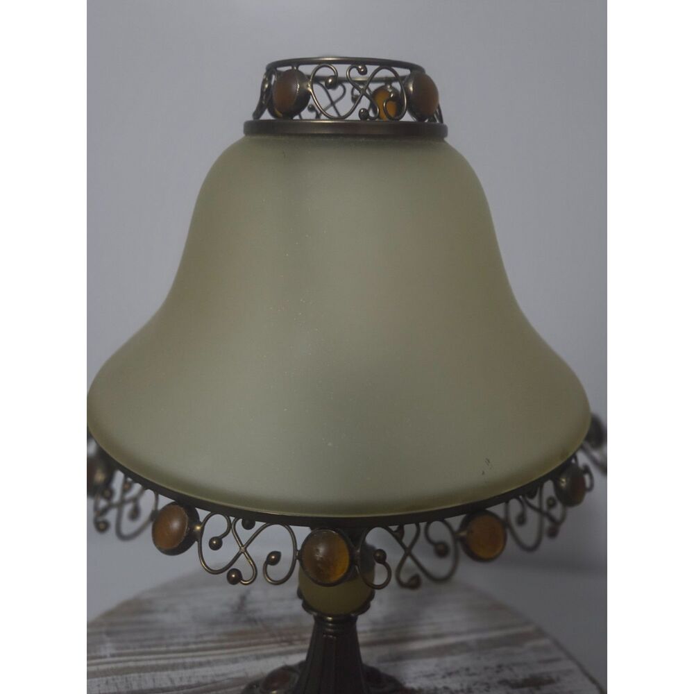 PARTYLITE Paris Retro Collection Bronze Tealight Lamp Candle Holder - Picture 2 of 8